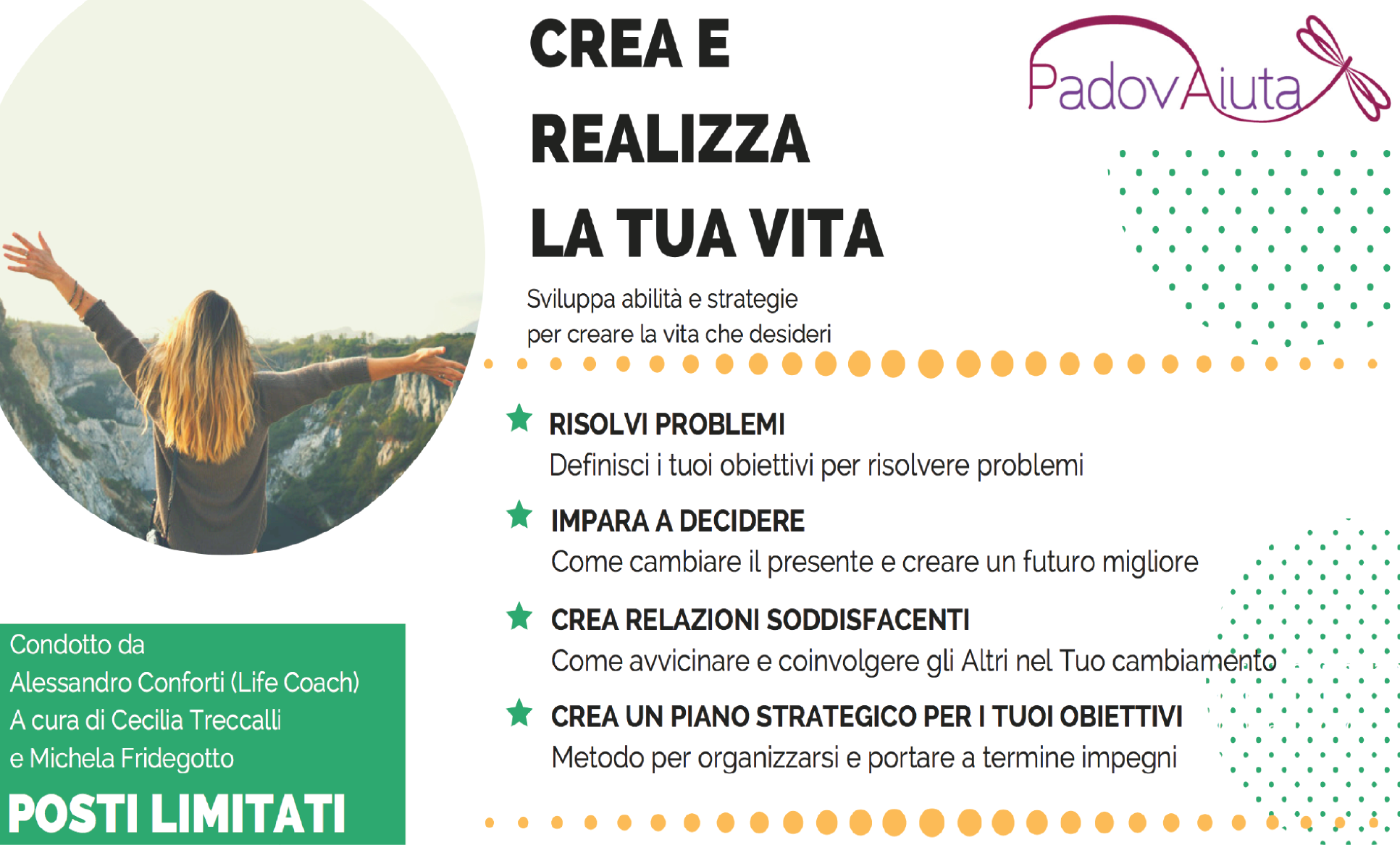 CORSO: Creare e realizzare la vita che desideri