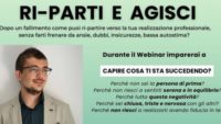 WEBINAR GRATUITO: ri-parti e agisci verso la tua realizzazione