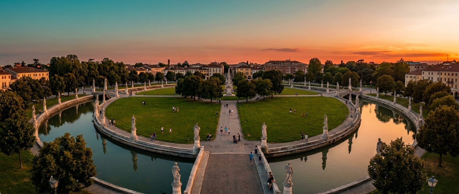Prato della Valle Padova panorama - psicoterapeuta famiglia